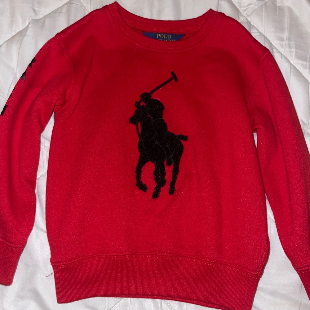 Kid Ralph Lauren Polo Sweatshirt Sz 4T